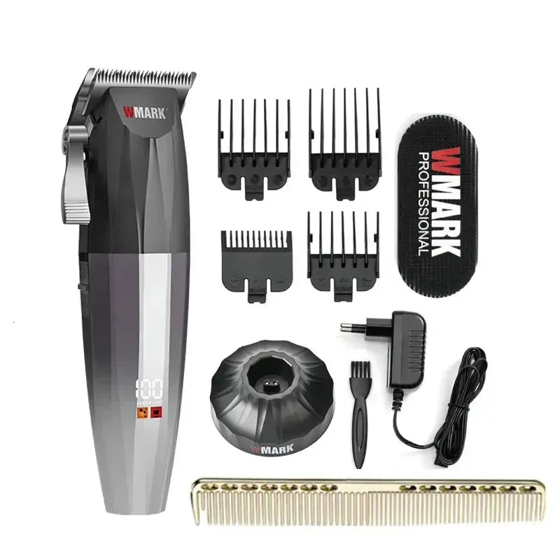 Trimmer włosów WMARK NG222311121119 Coneshape Style Profesjonalny ładownica Clippera Bezpośrednio z wysokiej jakości ostrzem 231102