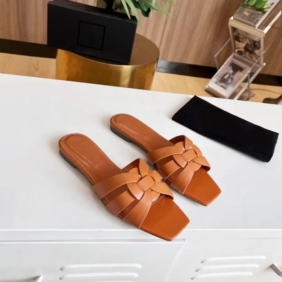 Tan designer online slides