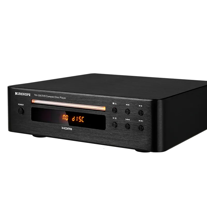 CD Player Multifunktionell CD DVD Desktop Home Fever Audio Hifi Stereo Optisk fiber Koaxial Digital Output Interface 230403