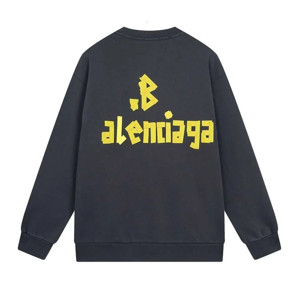 Round neck Versatile Glue Printing long-sleeved Sweatshirt Round neck Versatile Glue Printing long-sleeved Sweatshirt
