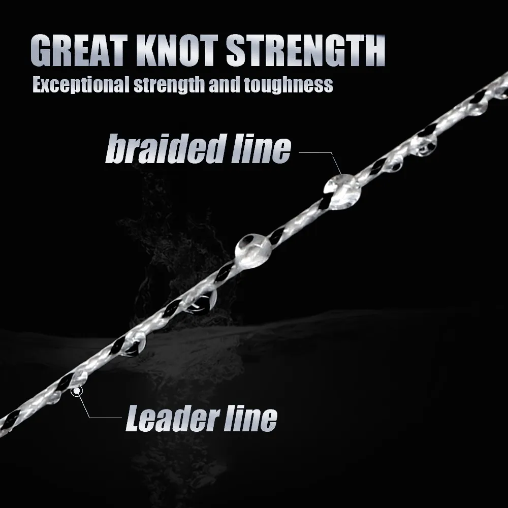 PROXPE Braided Fishing Line Fishing Line 8 Strands Smooth