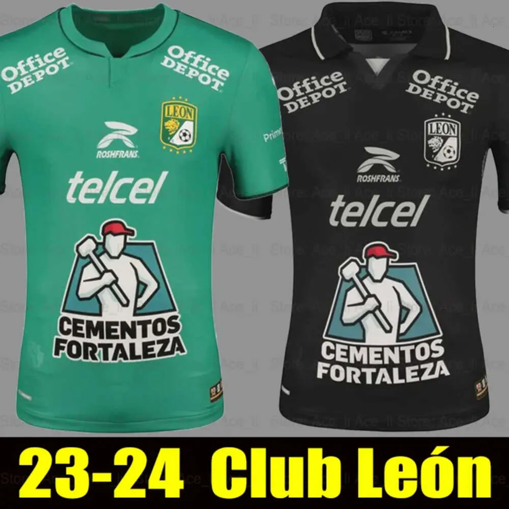 Qqq823 24 Liga Mx Club Leon Soccer Jerseys Campbell Davila Mena Luis Montes Moreno Castillo Yorio Home Away 3rd 2023 2024 Football Hommes et