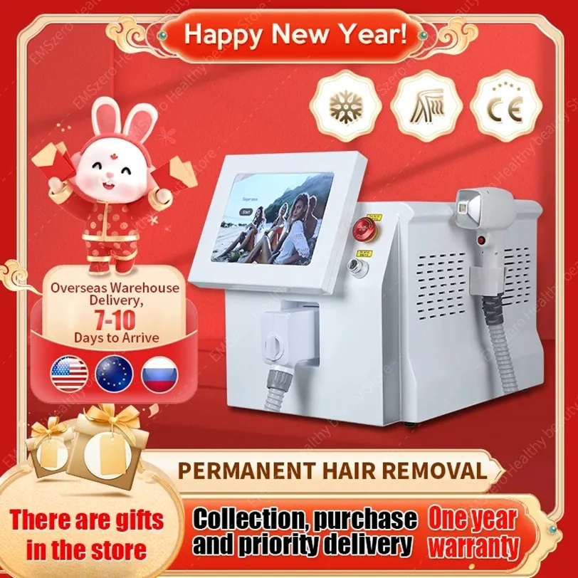 Beauty Items NEWEST Permanent Hair Removal Machine 808nm Diode Laser CE Hair Removal Laser Remove Hair Machine for Salon