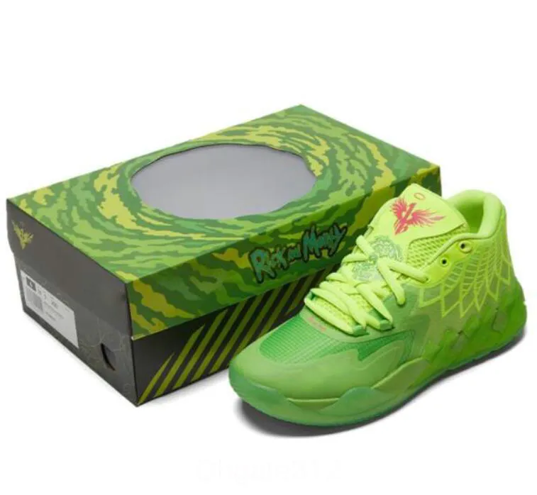 2022 2023 Grade School MB01 MB1 Rick Morty Kids Mens Running Shoes For