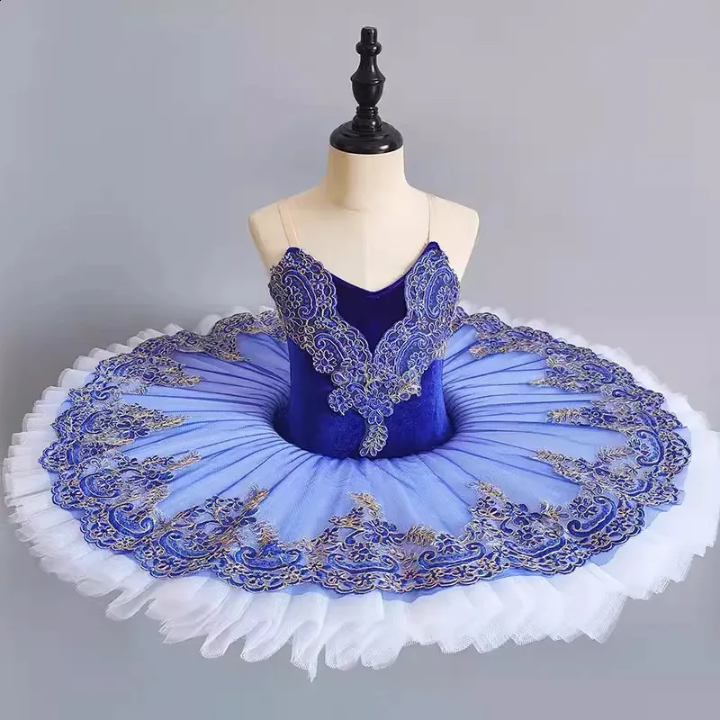 Dancewear Professionelles Ballett-Tutu für Mädchen, Kinder, Frauen, Erwachsene, Ballerina-Party, Ballett-Tanzkostüme, Mädchen-Platter-Pfannkuchen-Tutu, Ballett 231102