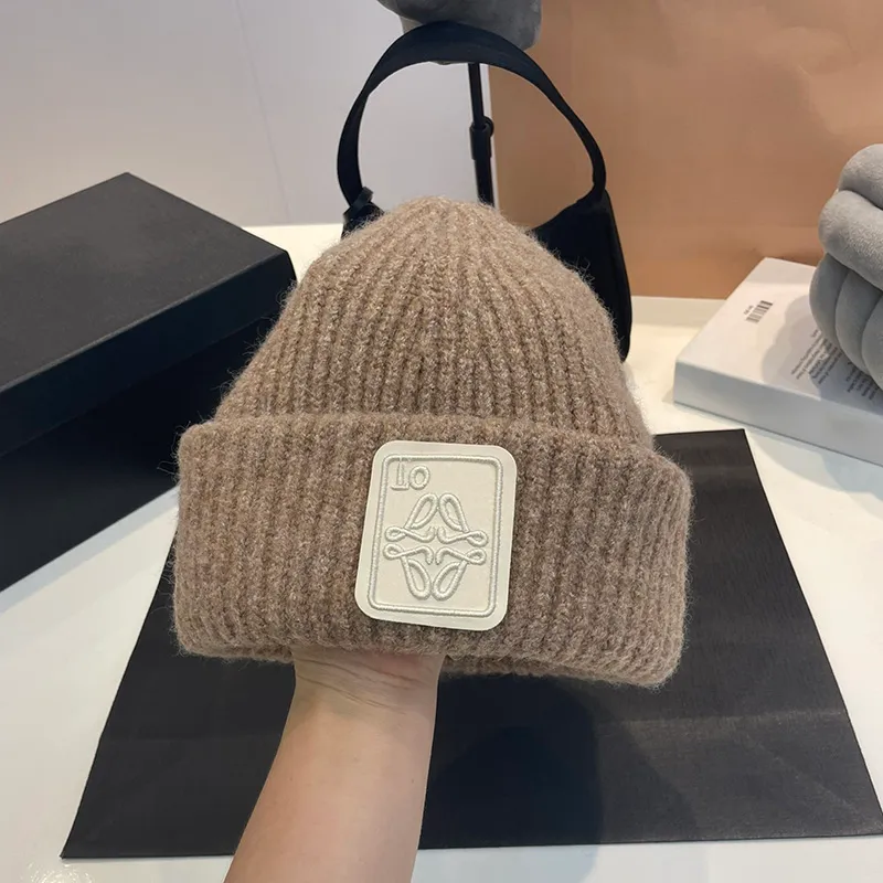 Klassieke geschenksjaal Designer Beanie Cap Bonnet Winterhoed voor heren Dames Ademende gehoorbescherming en buitenwarmte