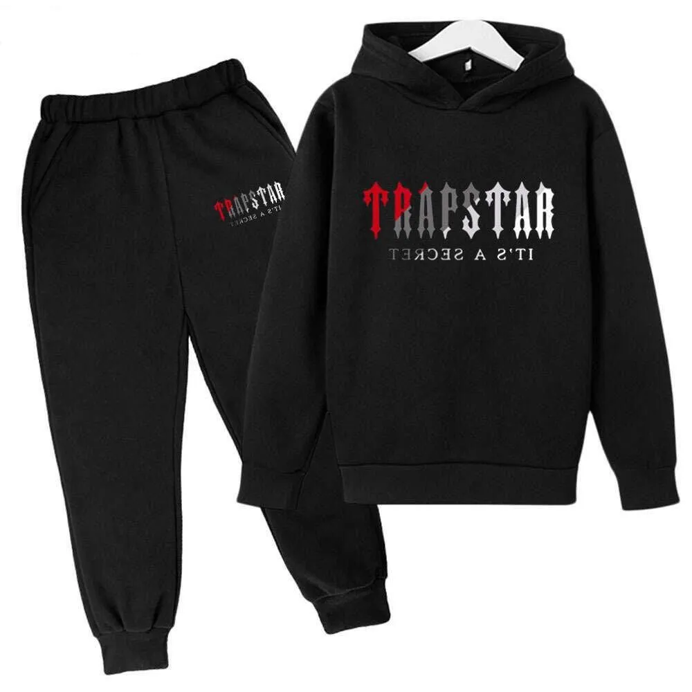 Designer Kids Tracksuit children Clothing outfits Toddler Clothes Long Sleeve Fleece Hoodies And Sweatpants Two Piece Set Boys Girls Youth Jogging Suit