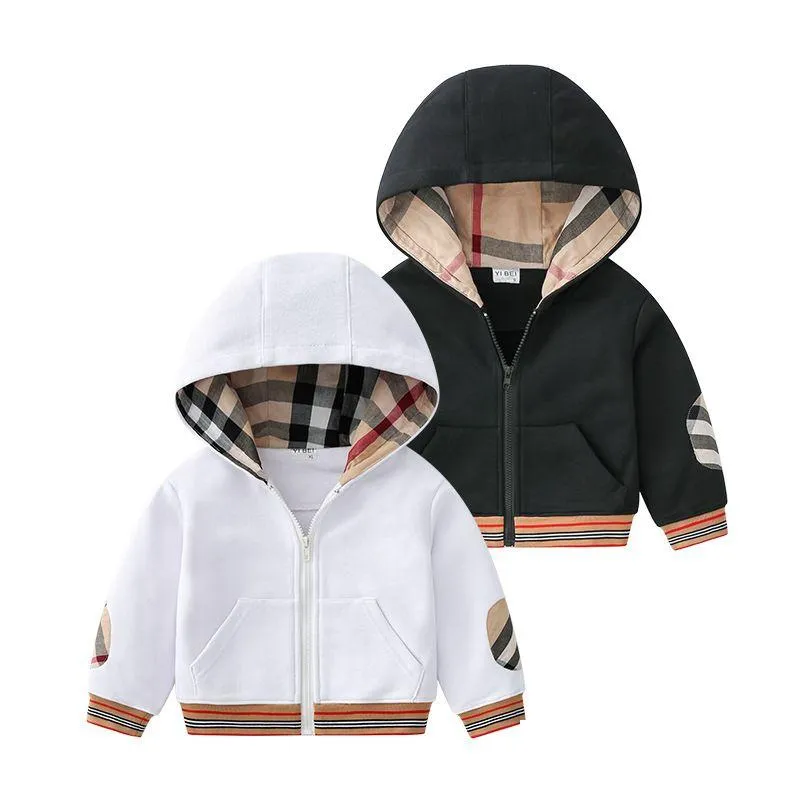 Jacken Baby Jungen Jacken Hoodie Herbst Winter Kinder Sweatshirt Kinder Kleidung Frühling Mantel Kinder Kapuzenjacke Mädchen Oberbekleidung Drop Del Dh4Re