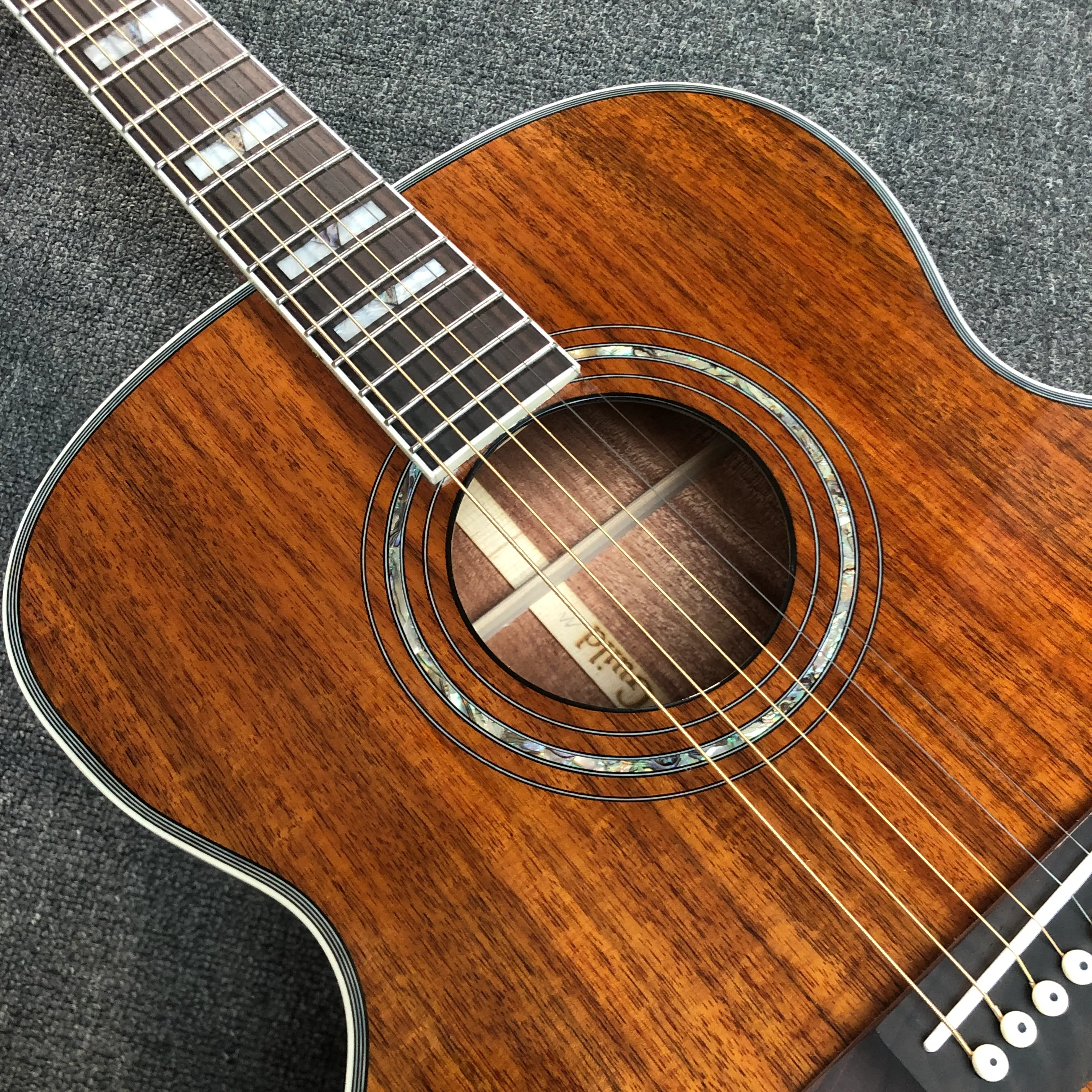 Guild KOA F50 43 Inch Jumbo Acoustic Guitars 6 String Folk Guitar