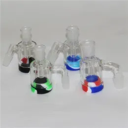 smoking glass ash catchers with quartz banger 14mm 18mm ashcatcher bubbler reclaim ashcatchers silicone nectar ZZ