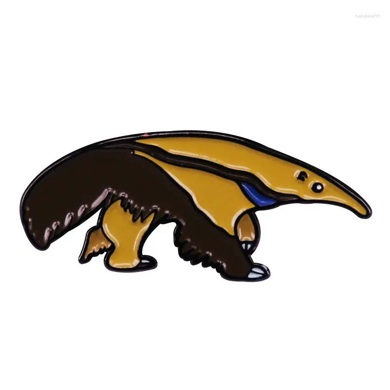 Brooches Anteater Pin Badge Natural Animal Brooch