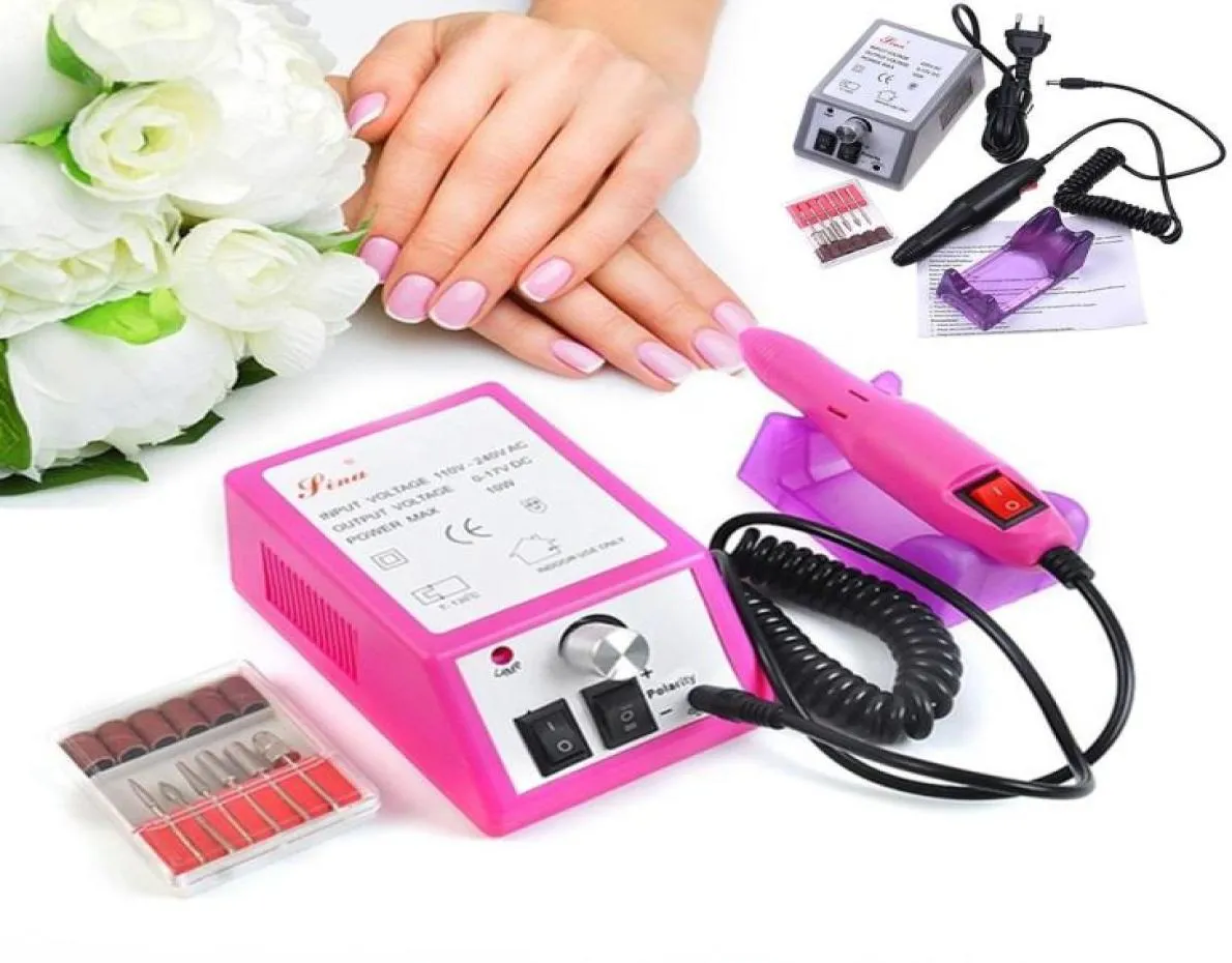 Profesjonalny 110240V Elektryczne paznokcie wiertnica Polska manicure manicure Zestaw Pedicure Zestaw najnowszy 6372958