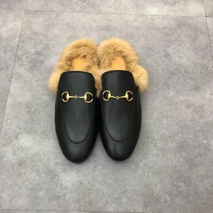 Designer fur sandals deals