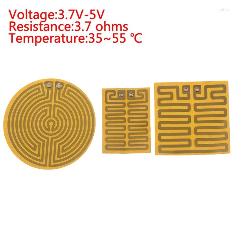 カーペット1PC 3.7V-5VヒーターパッドミニUSB断熱熱エレクトリックコーヒーカップマグマットオフィス