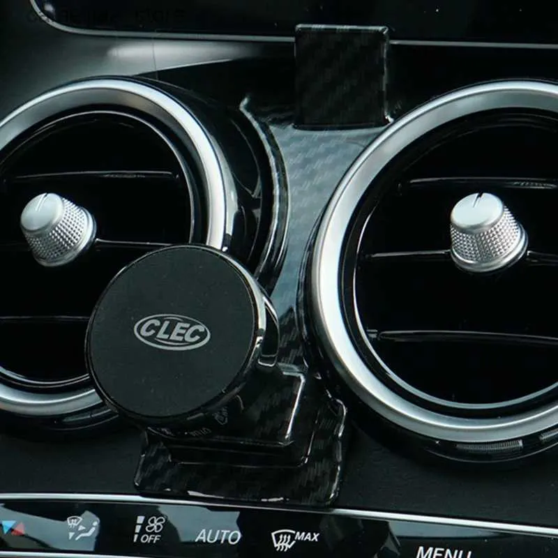 Car Phone Holder Air Vent Mount Bracket for Mercedes Benz W205 GLC
