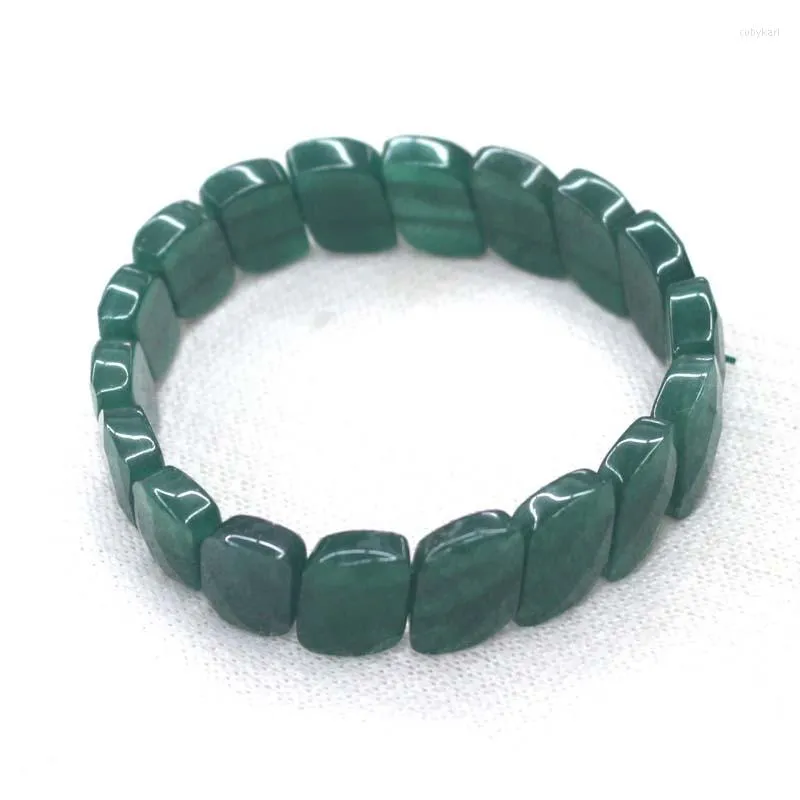 Strang-grüne Aventurin-Jade-Armband-Naturstein-Korn-DIY Schmucksachen für Frauen-Geschenk Großverkauf!