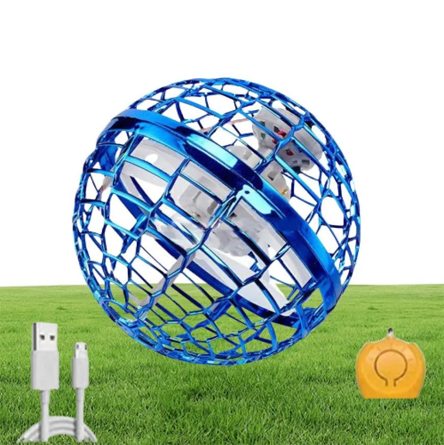 Magic Flying Ball Toy Automatic Obstacle Avoidance UFO Boomerang Spinner  Ball Toys for Children New Year Gift for Boys and Girls