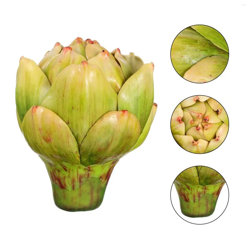 Dekorativa blommor Fake Fruit Artificial Succulent Faux Green Decor Imitation Plants Dekorera blommig bröllopsbukett