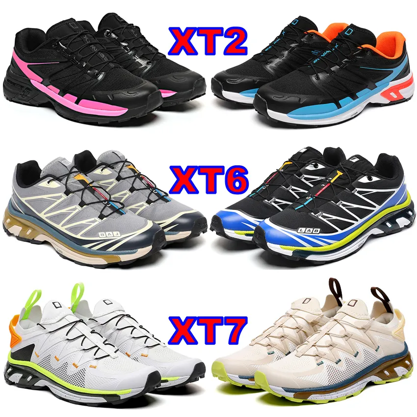 Erkek XT6 ADVANCED Koşu Ayakkabısı Erkek XT4 ADV ANCED Spor Ayakkabı Erkek Çocuk XA PRO 3D koşu ayakkabısı XT7 XT WINGS 2 trainer XT RUSH Sokak Tasarımcısı Beyaz siyah Outdoor Sneaker