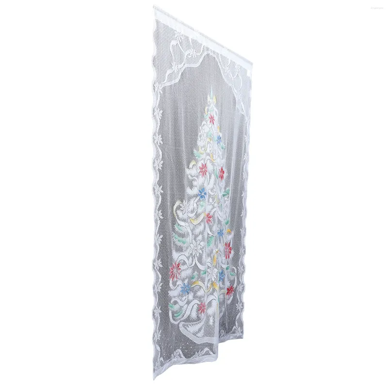 Curtain Christmas Glowing Curtains House Decorations Home LED Adornment Festival Pendents Polyester Hanging For Windows
