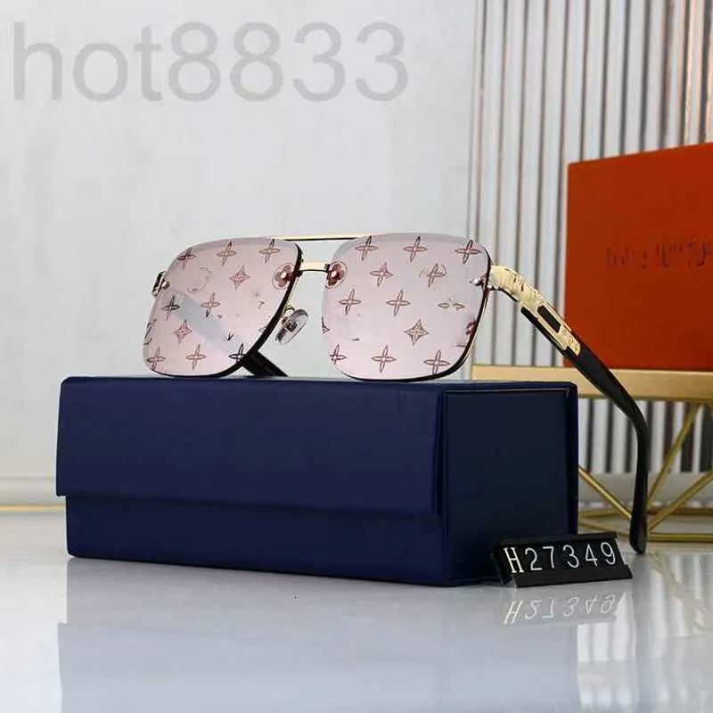Okulary przeciwsłoneczne Projektant Nowe kobiety kwadratowe okulary drukowane pokazują cienką ochronę UV HXSI