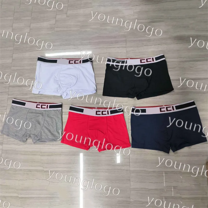 Men's Underwear Low Waist Sexy Breathable Mesh Boxers Fashion Young Guy  Boxer Sports Summer Net Red Underpant