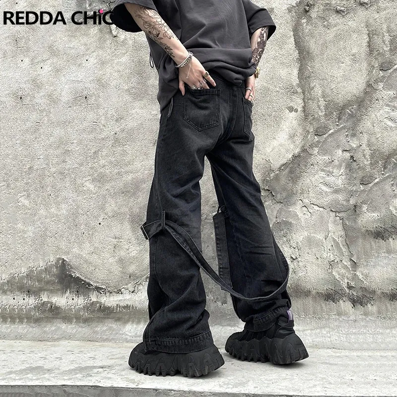Amazon.com: Men's Gothic Relaxed Fit Lightweight Jeans Emo