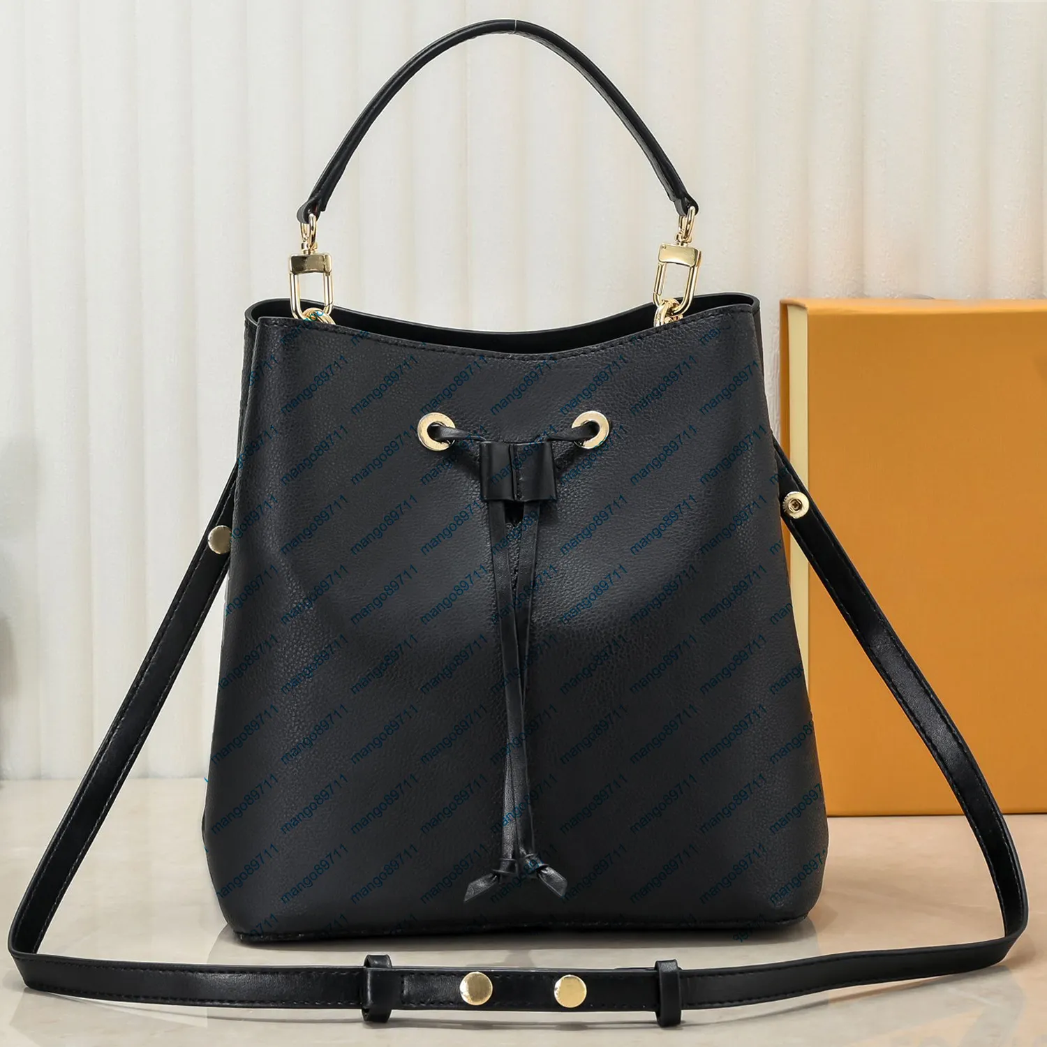 Bucket Purse Tote Designer Bag Leather For Women Handbags Purses 26cm Stuff Sacks Shoulder Bags From 59 88 DHgate