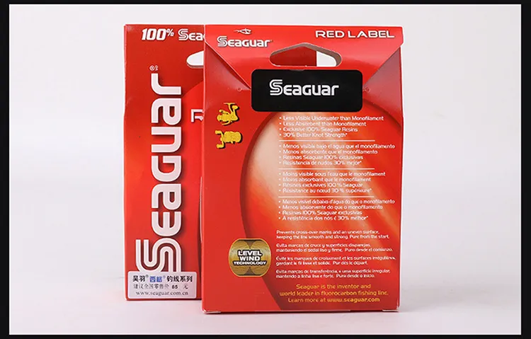 Sealed Red Lion Bollet Seaguar Braided Fishing Line 100% Genuine