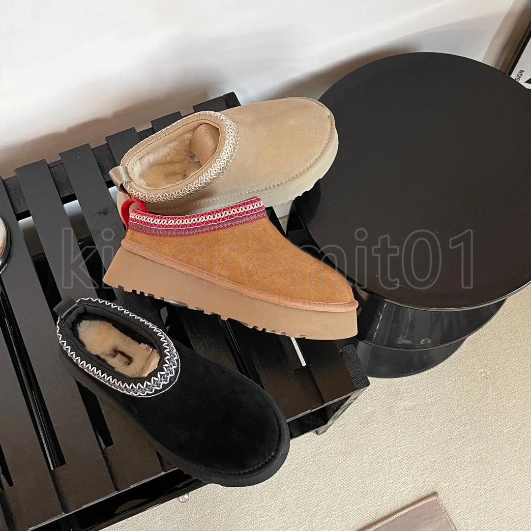 Ultra Mini Boots Platform أحذية تسمان النعال المصممة