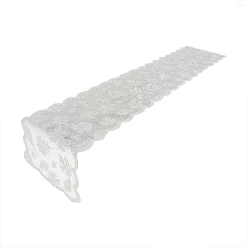 Table Cloth Pearl White Lace Tablecloth Perfect For Buffet Parties Holiday Dinners Weddings And More Polyester Fabric