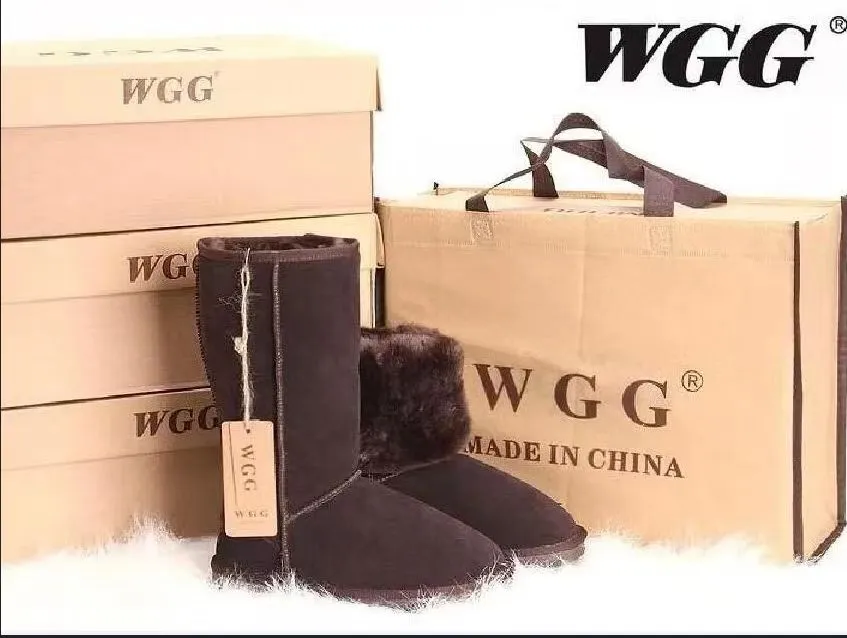 البيع الساخن التصميم الكلاسيكي Aus Lady Girl Women Boots Snow Boots 5803 5815 5825 Tall Middle Short Women Boots تحافظ على أحذية دافئة US3-12 ERU