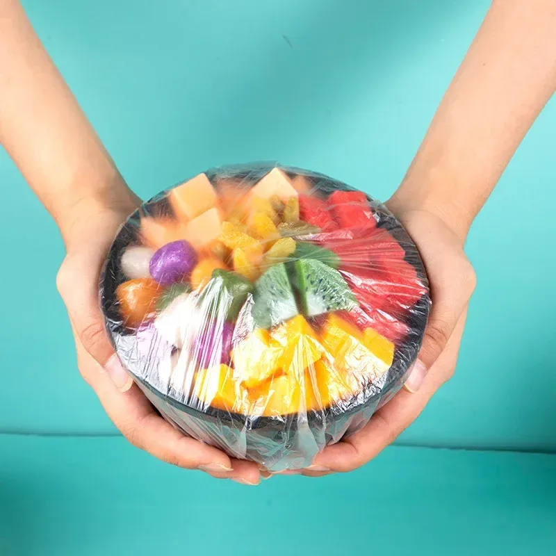 Saran Wrap Disposable Food Cover Elastic Reusable Food Saver Bags