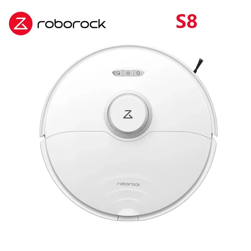 Roborock S8, Robot Aspirateur 6000Pa avec Accessoires, LiDAR Navigation  Cartographie 3D