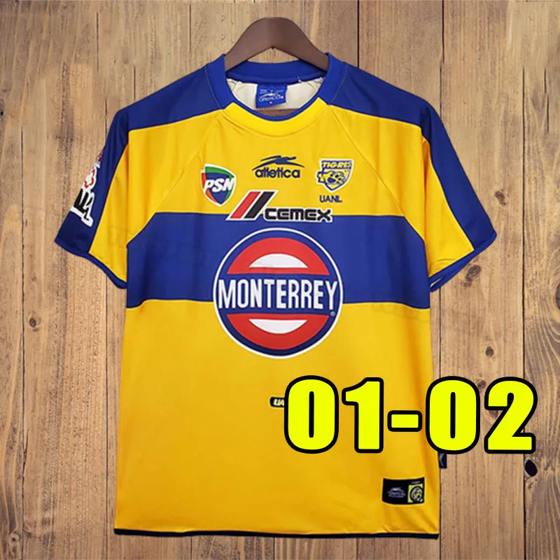 Retro Tigres UANL Home Jersey 1997/98