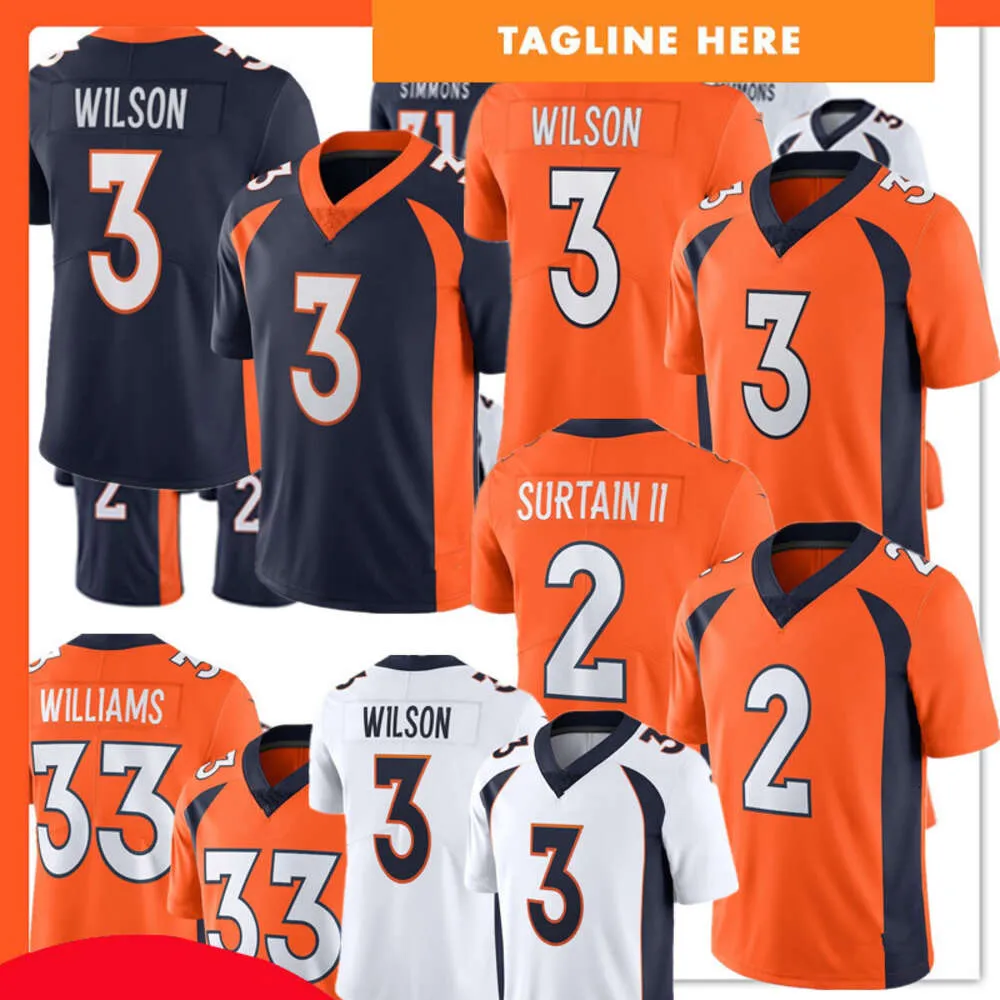 3 Russell Wilson 30 Phillip Lindsay 10 Jerry Jeudy 2 Patrick Surtain II 7 John Elway Courtland Sutton Justin Simmons Peyton Manning men women youth Football Jerseys