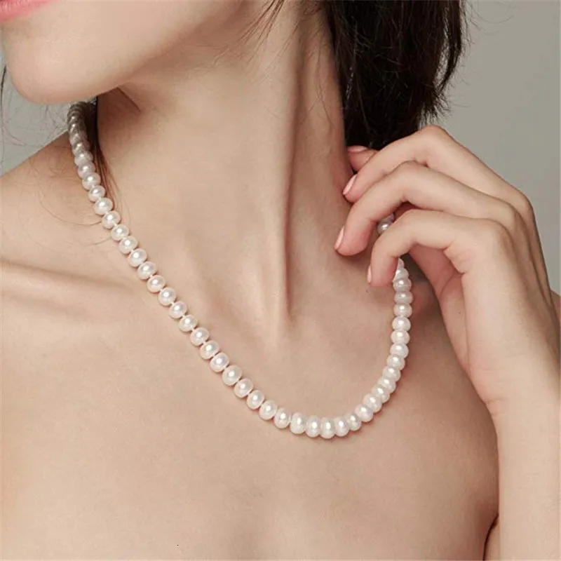 Collar Fino Perlas Cultivadas De Agua Dulce Pandora ME|Pandora