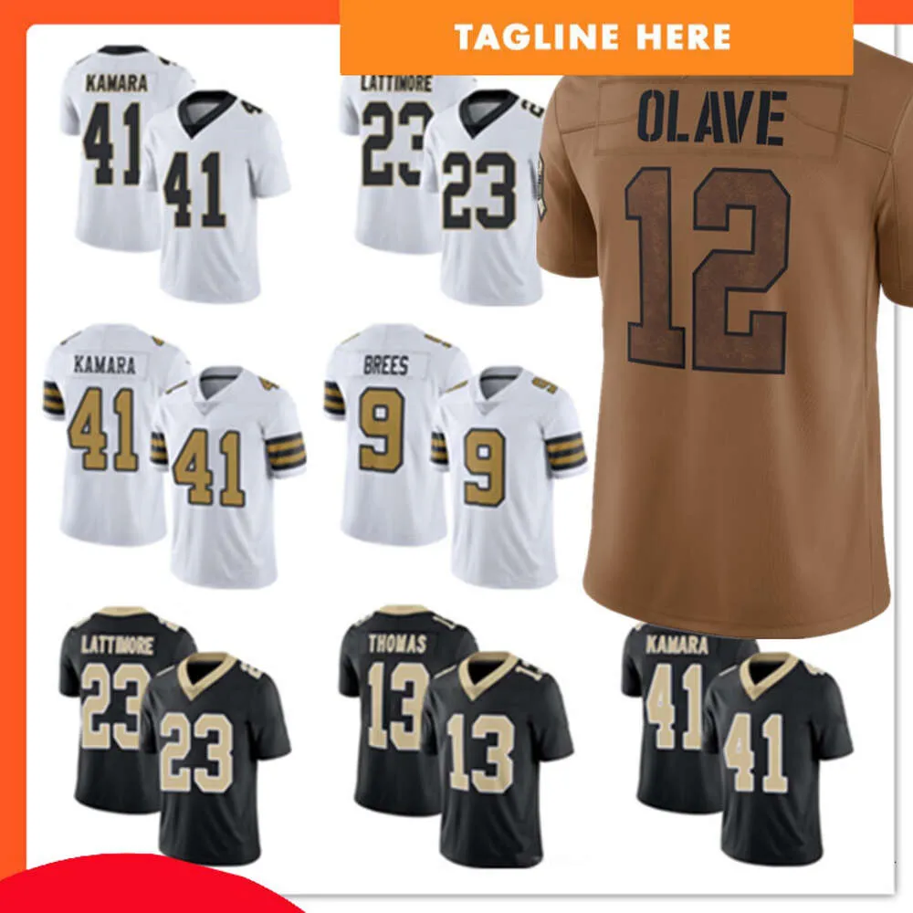 men women youth Football Jerseys 41 Alvin Kamara 4 Derek Carr 12 Chris Olave 9 Drew Brees 23 Marshon Lattimore 32 Tyrann Mathieu 13 Michael Thomas 7 Taysom Hill