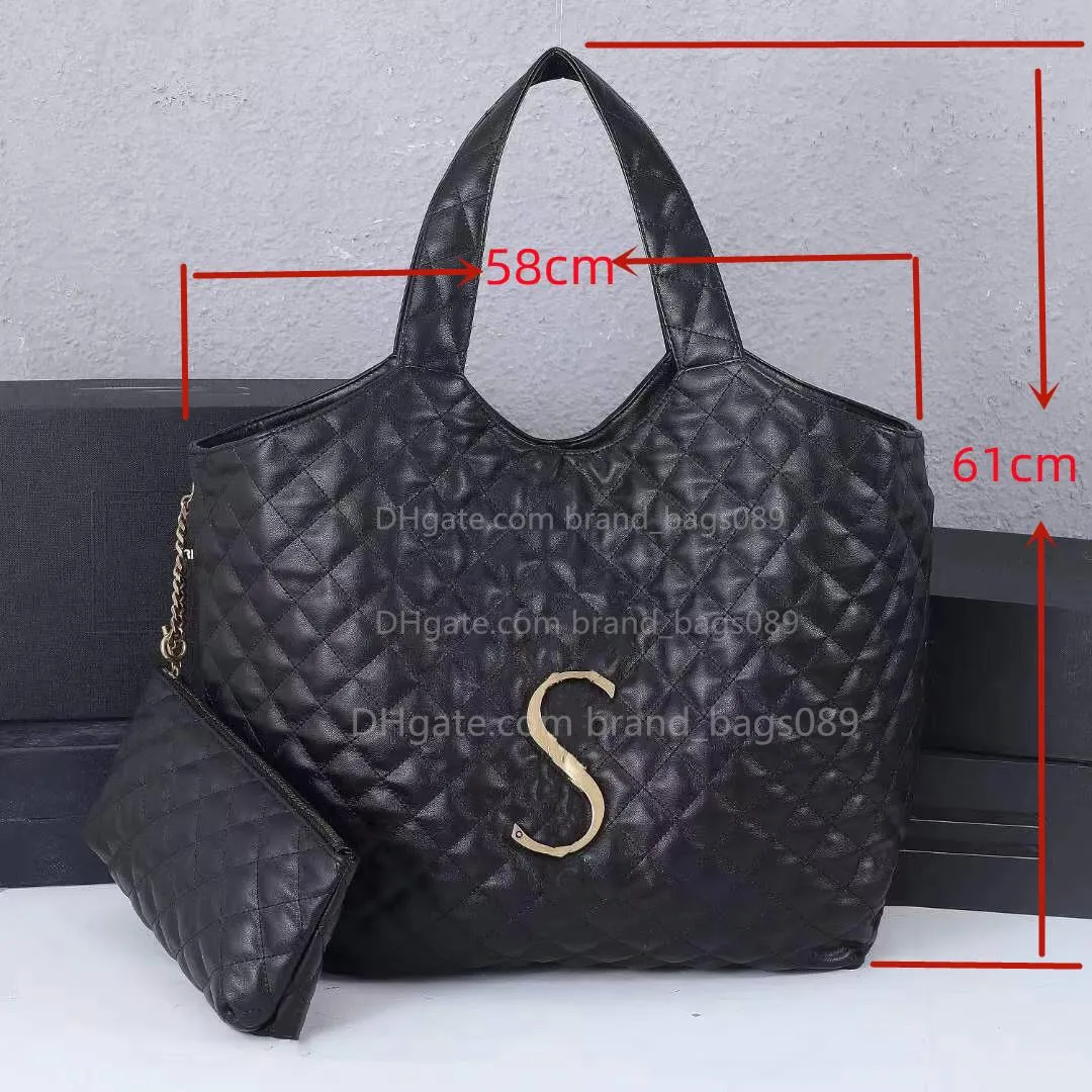 Bolsa de compras de alta qualidade 2022 Bolsa retrô de luxo de grande capacidade feminina Designer carteira de estilo de arte com logotipo grande atacado bolsas de ombro fashion de pele de cordeiro