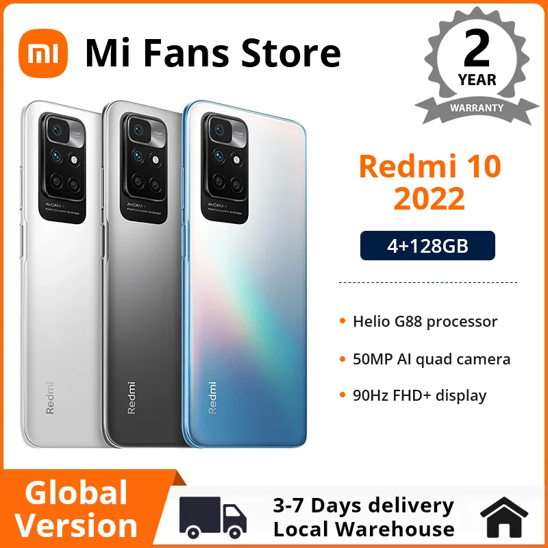Smartfon Xiaomi Redmi 10 4/128GB z EU za $114 / ~461zł