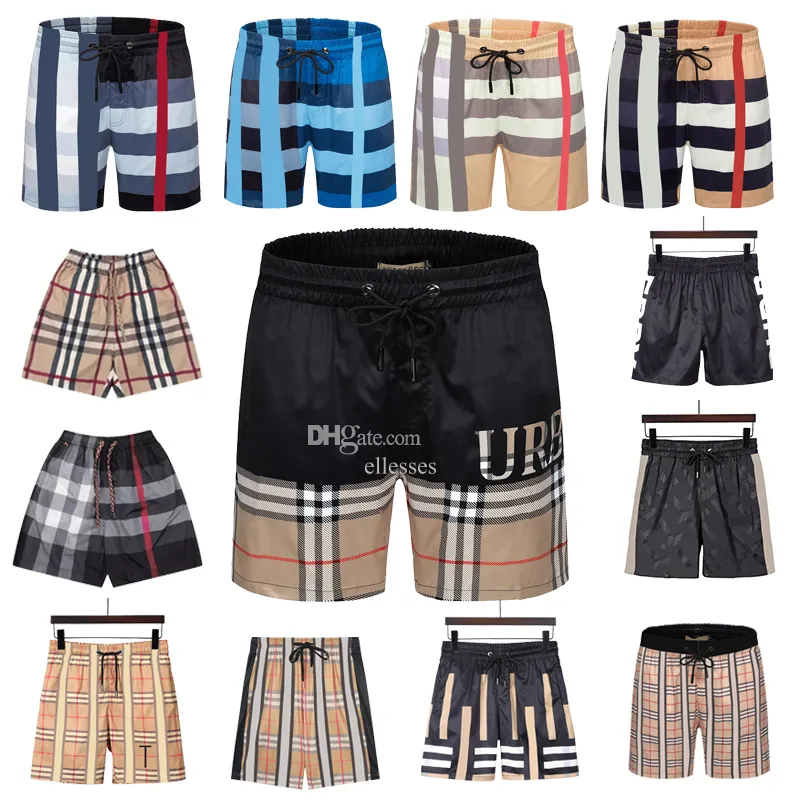 Hommes Femmes Designers Shorts Mode d'été Streetwears Vêtements Séchage rapide Maillots de bain Planche d'impression Pantalons de plage Taille M-4XL Burberys