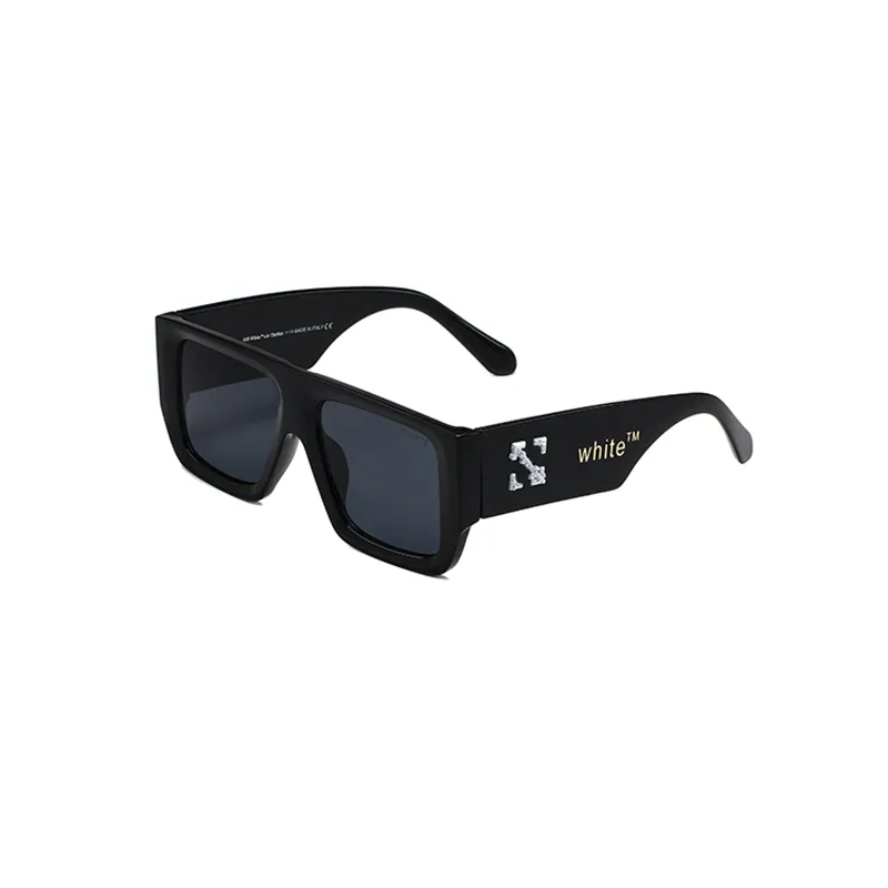 Luxus-Designer-Sonnenbrille Mode-Sonnenbrille Hawkers Sonnenbrille weiß Mode-Rock-Stil Klassischer Stil Männer und Frauen Outdoor Street Social Gathering