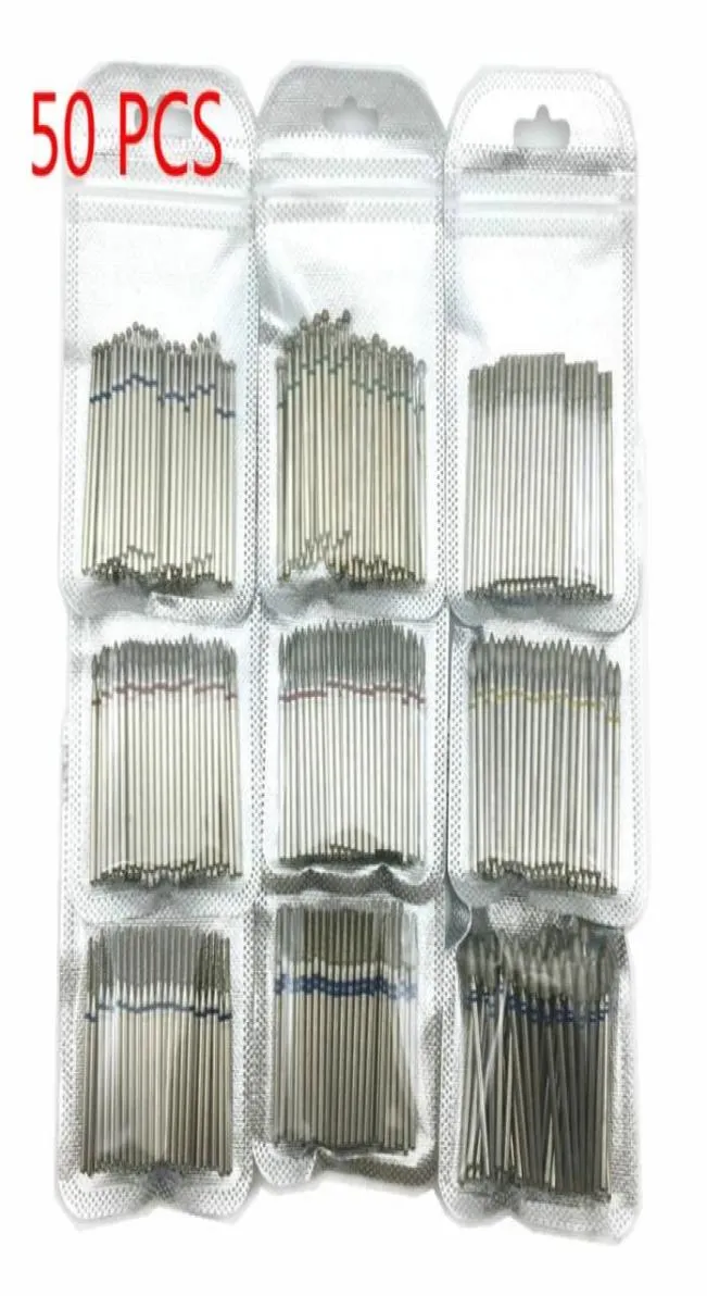 50 PCSSet Drill Bit Set For Nails Cutter Dental Diamond Grind Polish Burs Lab Polisher 235mm Shank Nail Tools 2205182379929