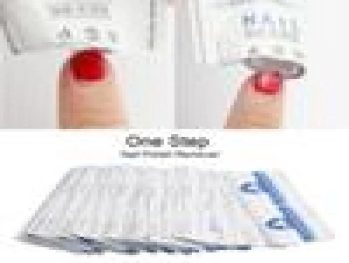 200pcs1lot gel nagellack remover ull torkar servett för manikyrrensare N5338202