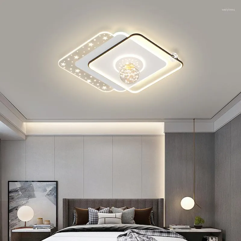 Deckenleuchten Modernes Zuhause Glanz Einfaches Design Led Lampe Schlafzimmer Beleuchtung Kronleuchter Für Wohnzimmer Küche Esszimmer Dekoration