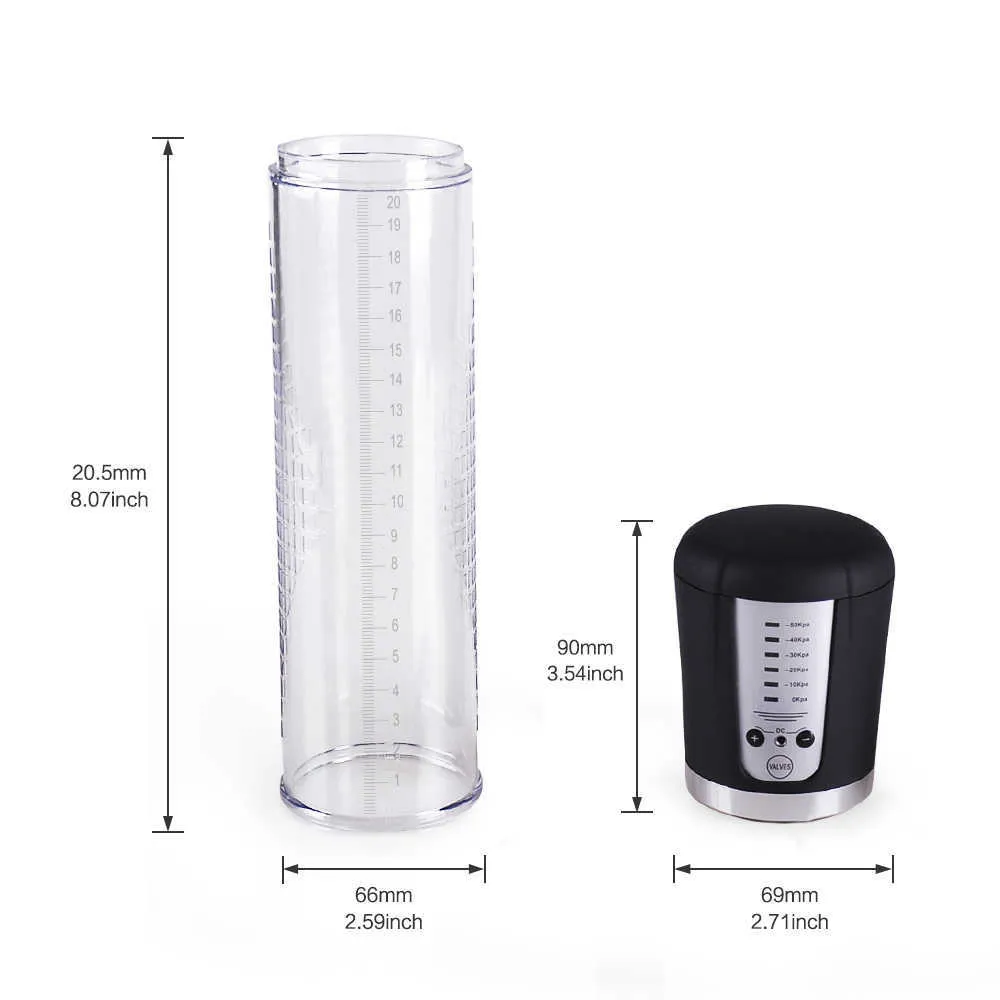 Pump Toys Vacuum Enlarger For Men Adults Electric Automatic Male Masturbator Increase Enlargement Sex Toy 1125_voghion.com