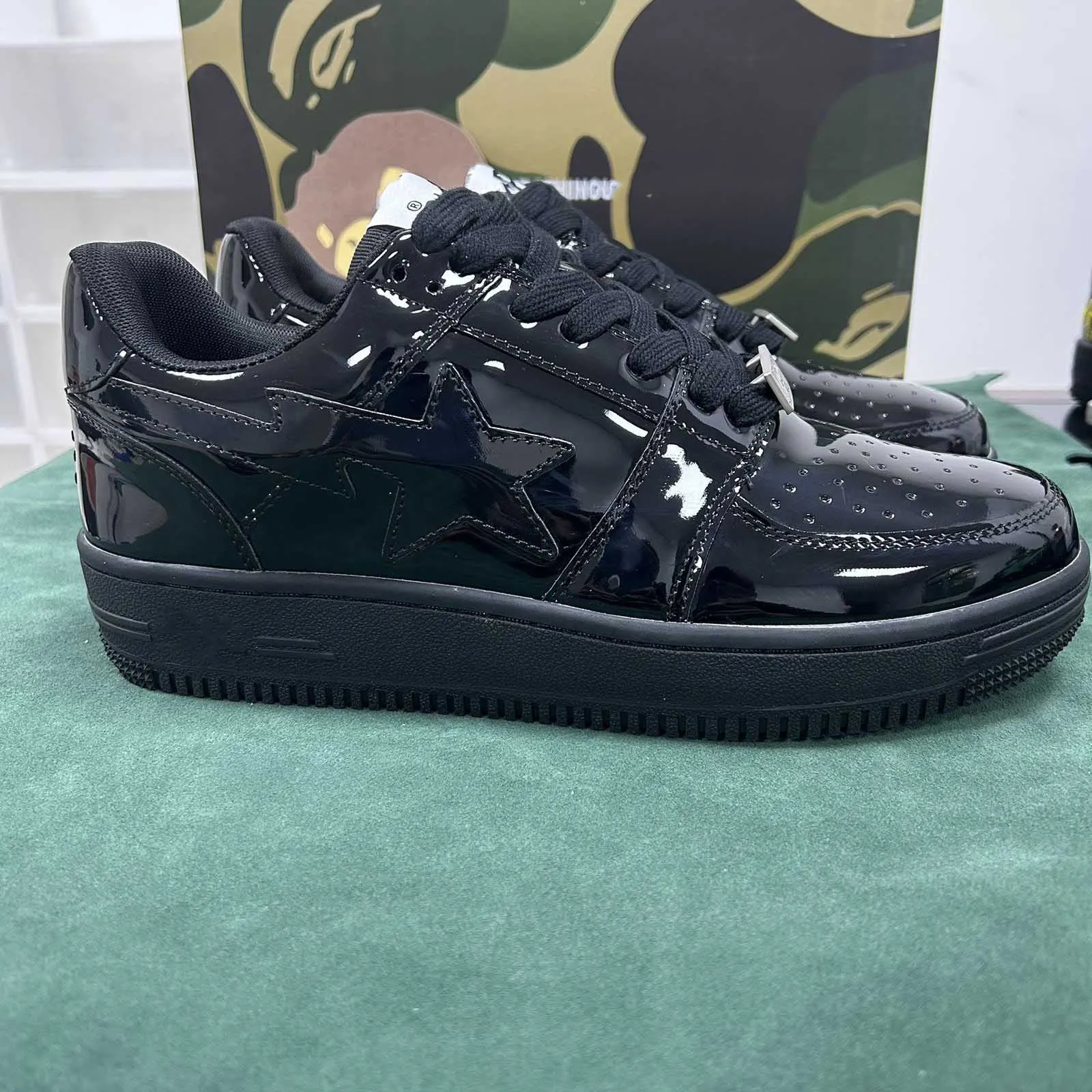 Bapesta M1 Designer Tennis Sneakers Black Shark 2s Face Ape Shape
