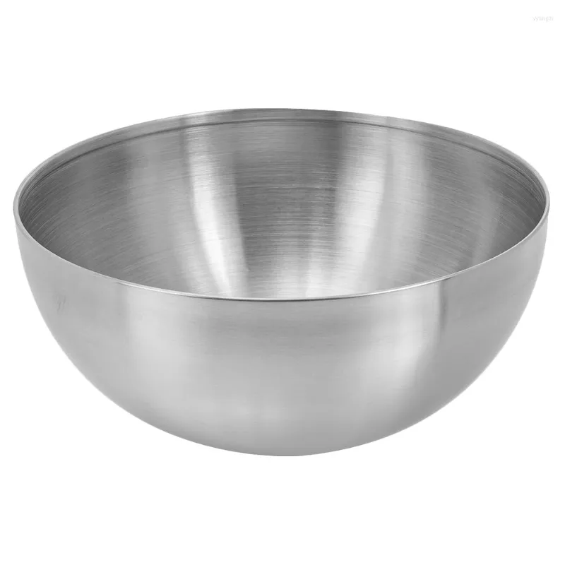 Geschirr-Sets Edelstahl-Rührschüsseln Küchenutensilien Große Metallschüssel Backen Stahlbehälter Toaster Ofeneinlagen Koreanisch