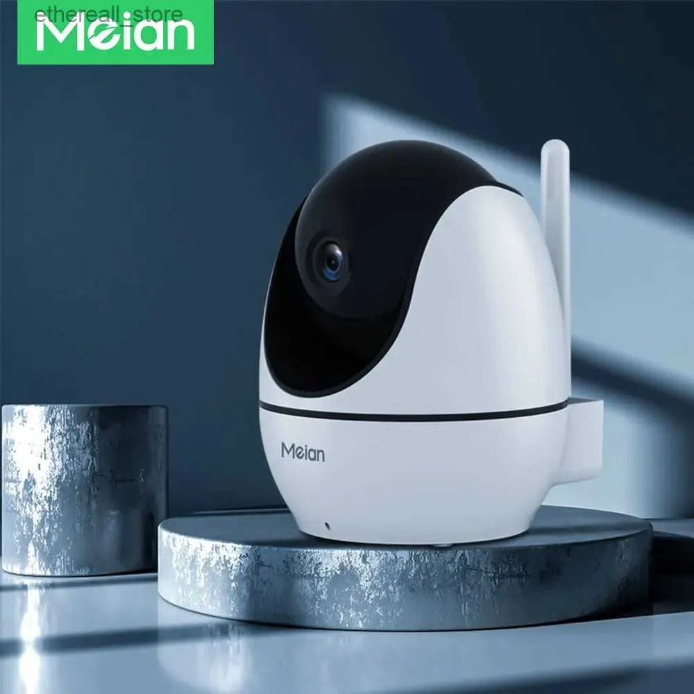 ベビーモニターはMeian Tuya Wifi Wireless IP Camera Home Home Home Home Indoor Baby Monitor 1080pミニオーディオCCTVビデオ監視カメラセキュリティ保護Q231104