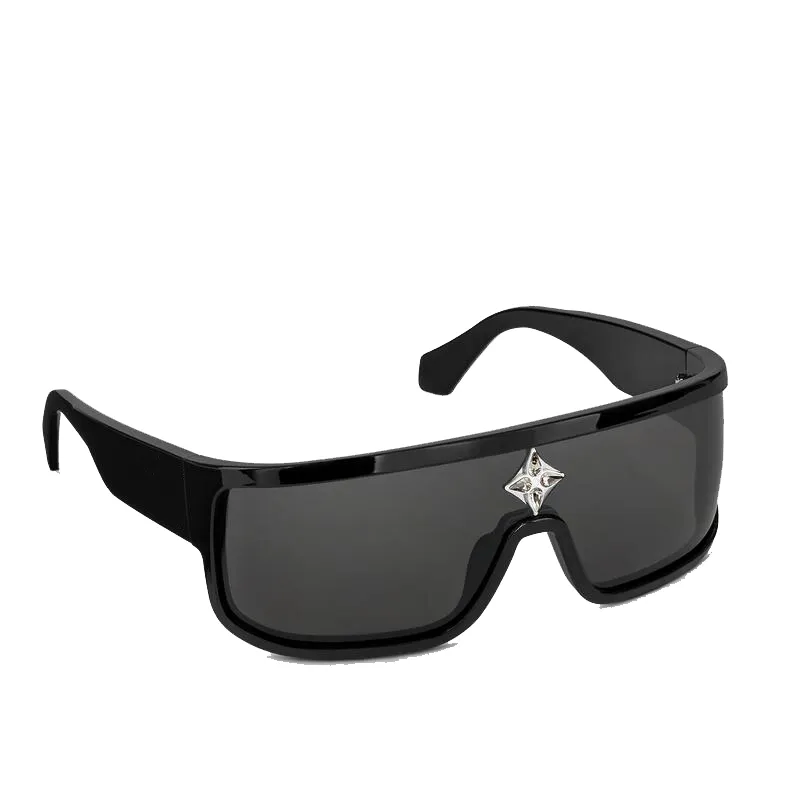5A -glasögon L Z1741U Cyclone Sport Mask Frame Eyewear Discount Designer Solglasögon för män Kvinnor Acetat 100% UVA/UVB med glasögon BOX FENDAVE